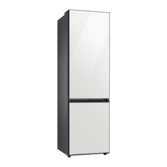 Samsung მაცივარი RB38A7B6235/WT, 400 Litres, NoFROST, INVERTER, SpaceMAX A++, WHITE GLASS, 3 image