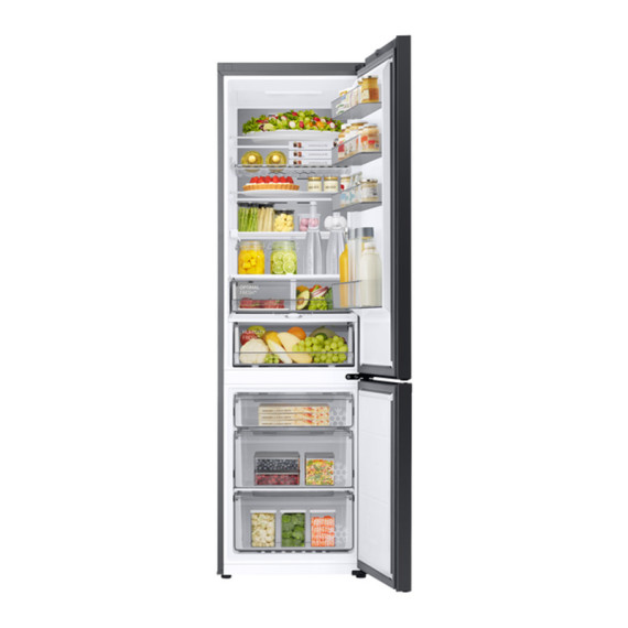 Samsung მაცივარი RB38A7B6235/WT, 400 Litres, NoFROST, INVERTER, SpaceMAX A++, WHITE GLASS, 5 image