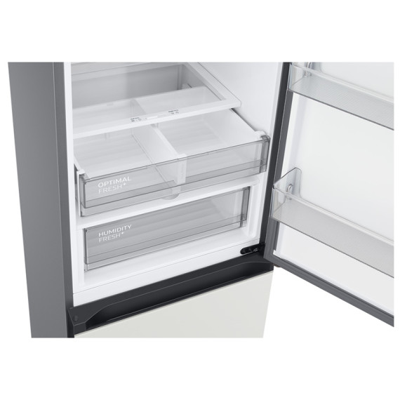 Samsung მაცივარი RB38A7B6235/WT, 400 Litres, NoFROST, INVERTER, SpaceMAX A++, WHITE GLASS, 6 image