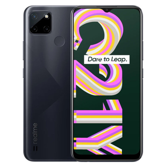 Realme მობილური ტელეფონი C21-Y (RMX3263) 4GB/64GB Dual sim LTE Black