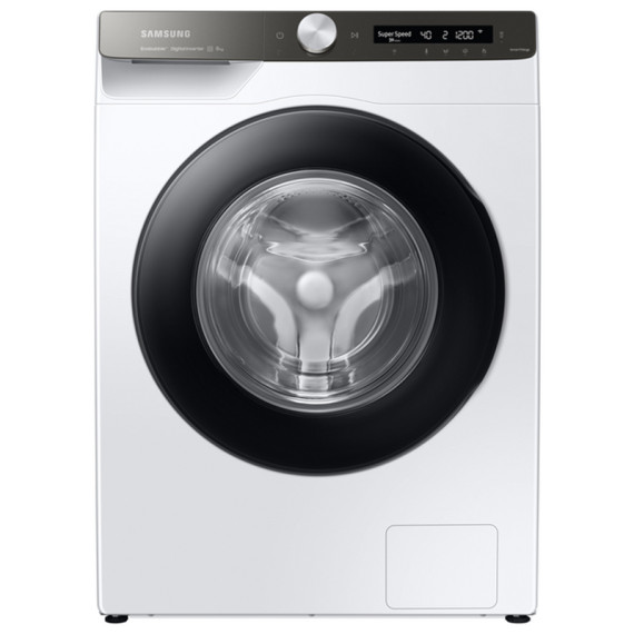 Samsung სარეცხი მანქანა 8 KG, 1200 RPM , SMART, INVERTER, Q-Drive, Eco Bubble, Steam