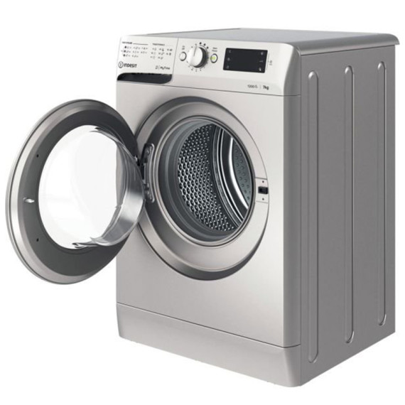 Indesit სარეცხი მანქანა 7 kg, 1200 rpm, A+++, 54 cm, display, Silver, 3 image