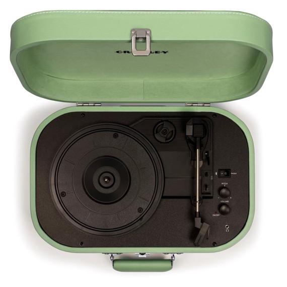 CROSLEY პორტატული ფირსაკრავი Discovery Seafoam Bluetooth Turntable (ქროსლი), 3 image