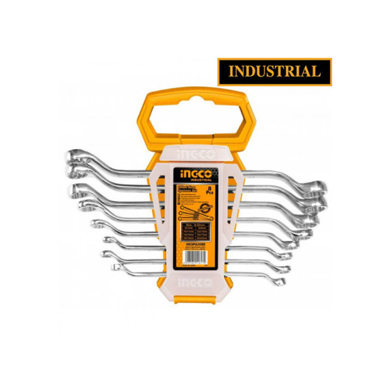 Ingco ქანჩის გასაღების ნაკრები 8 ც HKSPA3088