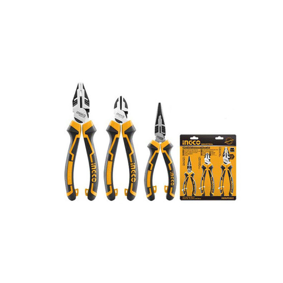 Ingco ბრტყელტუჩას კომპლექტი 3ც HKHLPS2831