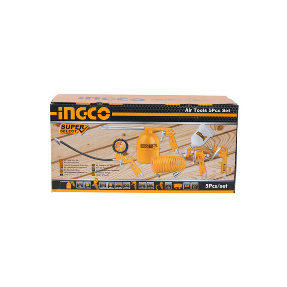 Ingco პულივიზატორის პისტოლეტის 5ცალიანი ნაკრები (AKT0053), 7 image