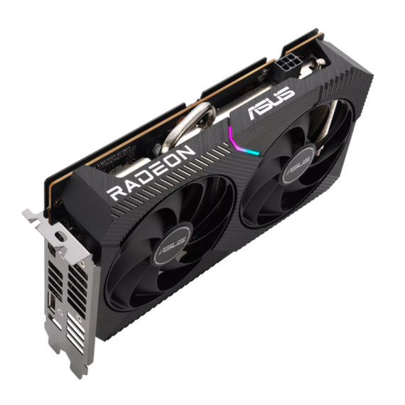 Asus ვიდეო დაფა PCI Express 4GB DUAL-RX6500XT-O4G 128780, 6 image