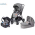 Cool Baby ბავშვის ეტლის კომპლექტი ნაცრისფერი